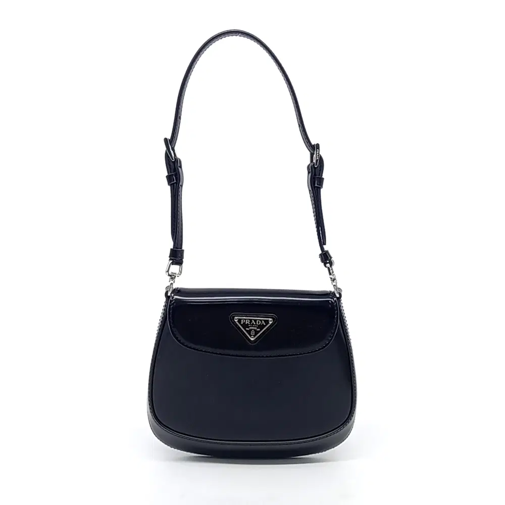 Prada Cleo Brushed Mini Shoulder Bag (1BH188)