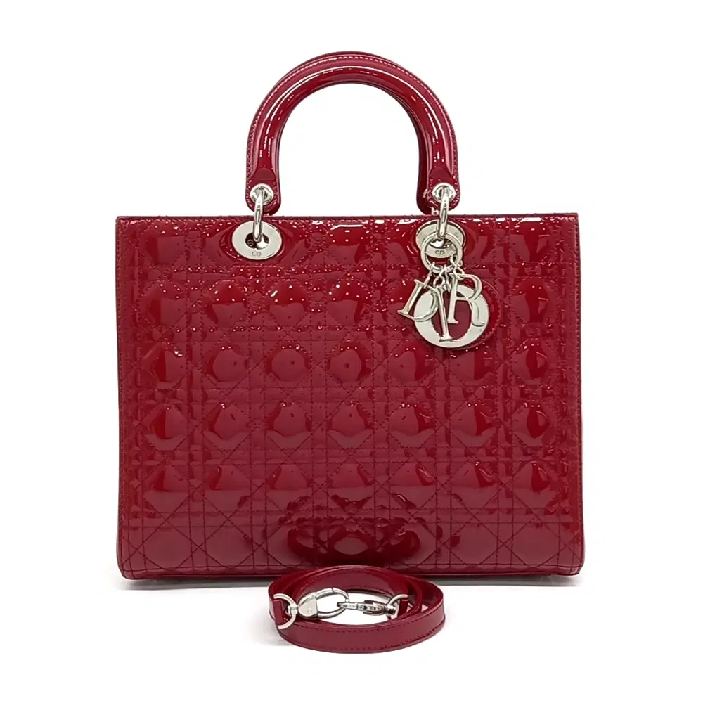 Dior Patent Lady Bag Large VRB44561