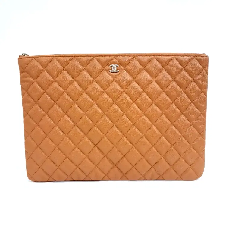 Chanel Caviar Clutch Large A82552-Hover-Image
