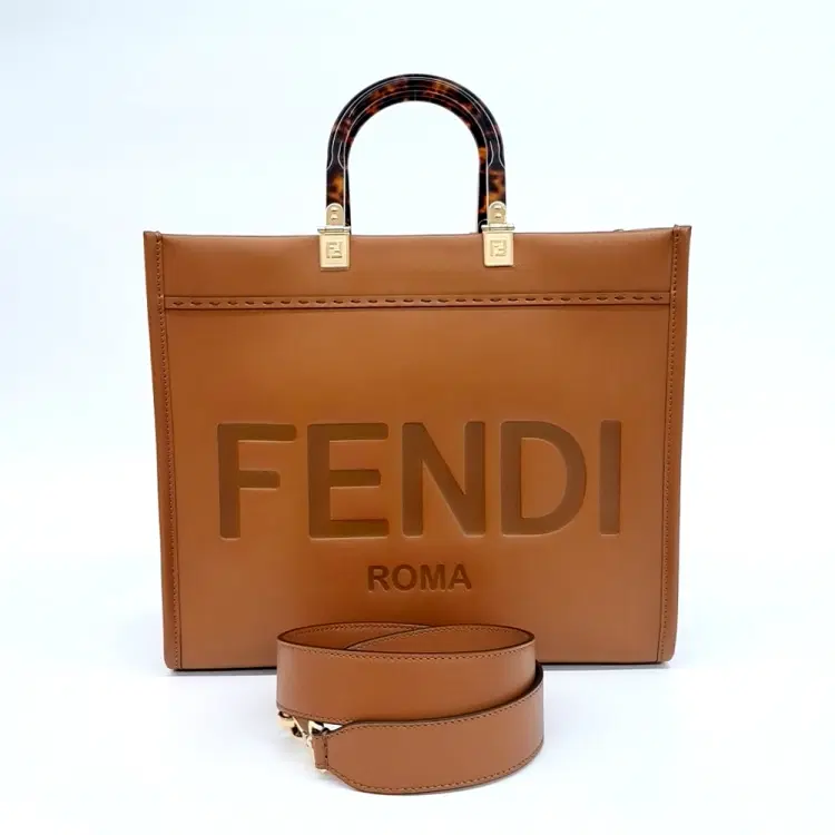 Fendi Sunshine Tote and Shoulder Bag (8BH386)-Hover-Image