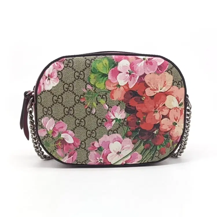 Gucci Supreme Bloom Mini Chain Bag (409535)-Hover-Image