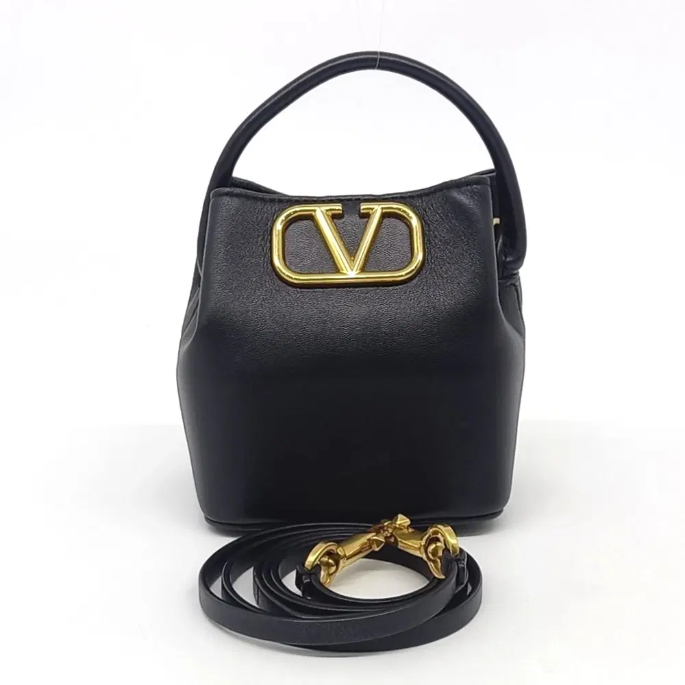 Valentino Mini Bucket Tote and Crossbody Bag