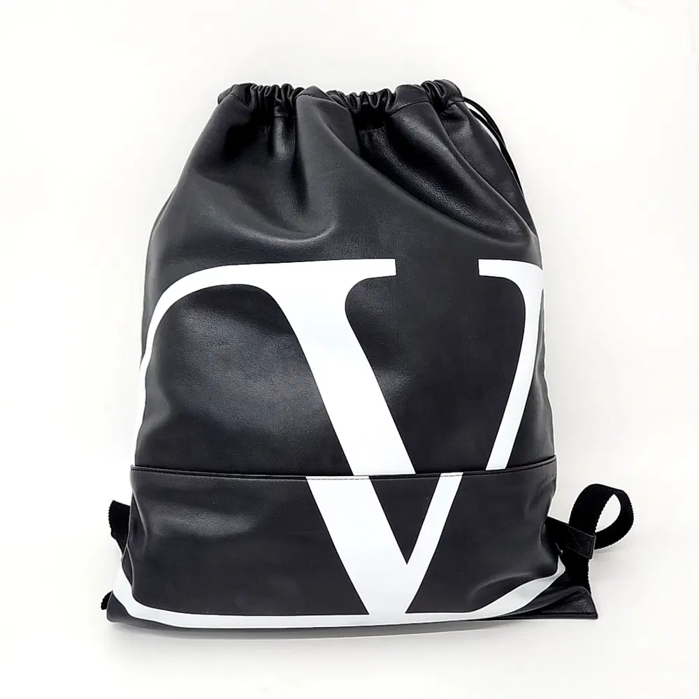 Valentino V Logo Drawstring Backpack