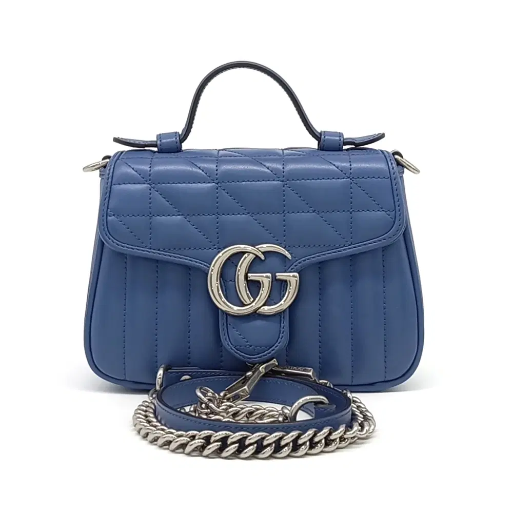 Gucci GG Marmont Mini Top Handle Bag (583571)