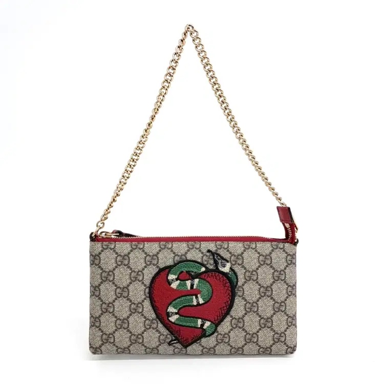Gucci PVC Pouch Bag (456866)-Hover-Image