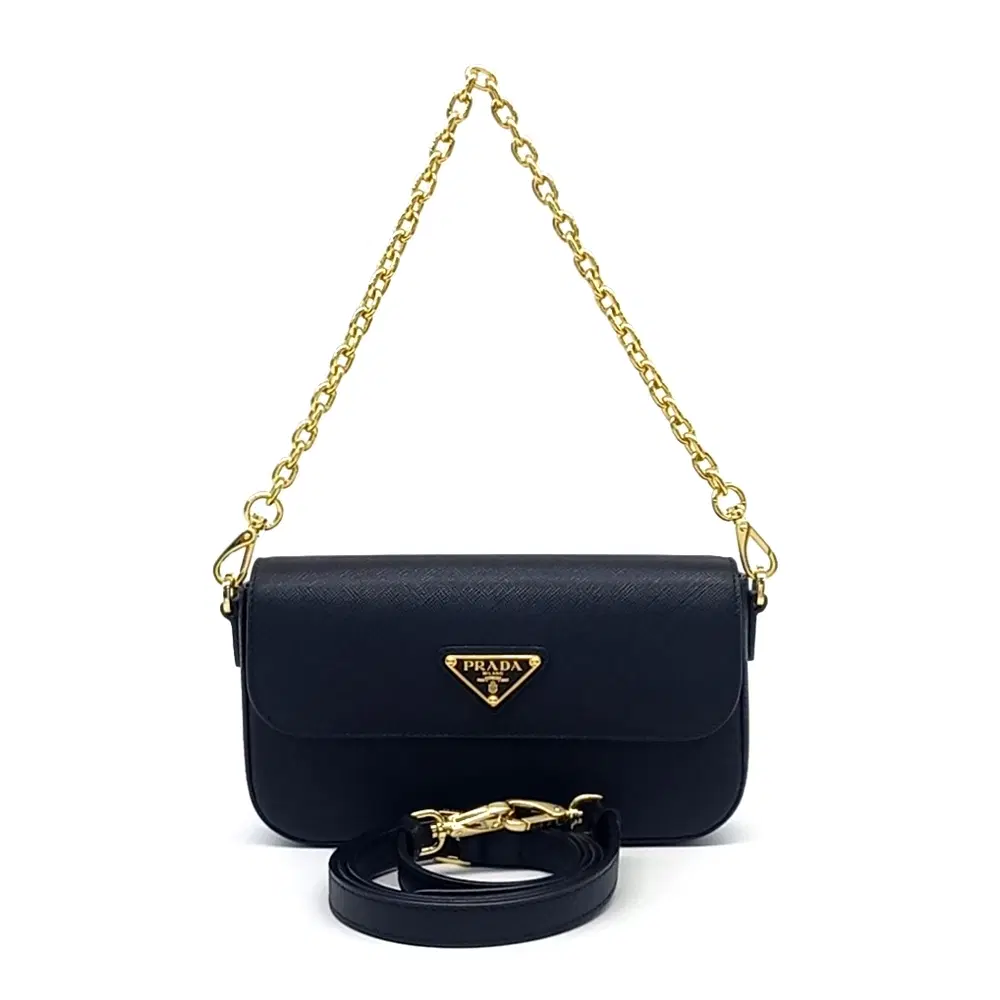 Prada Saffiano Tote and Crossbody Bag