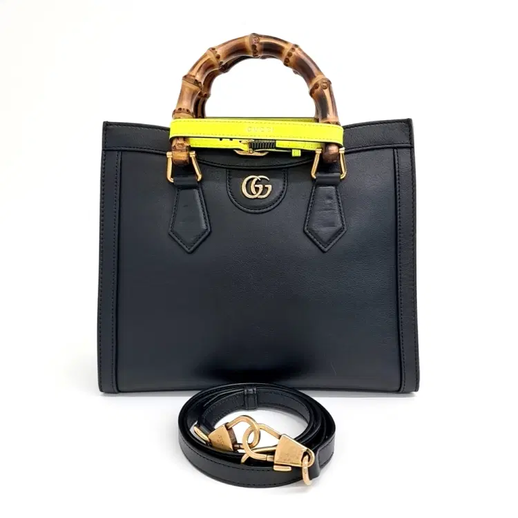 Gucci Diana Bamboo Tote Bag Small (660195)-Hover-Image