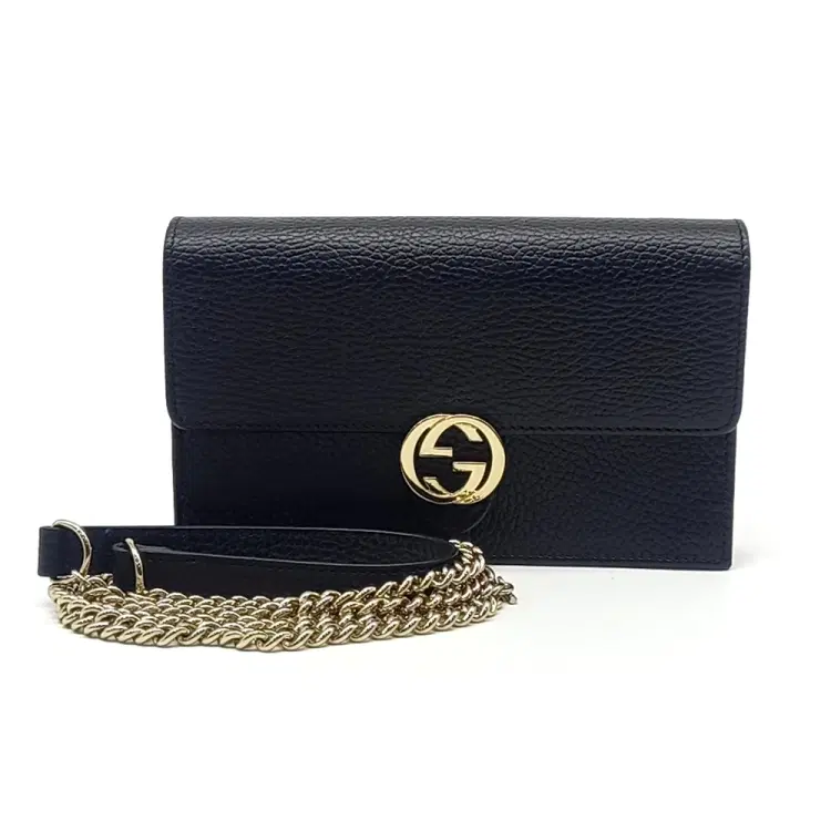 Gucci Interlocking Chain Crossbody Bag (615523)-Hover-Image