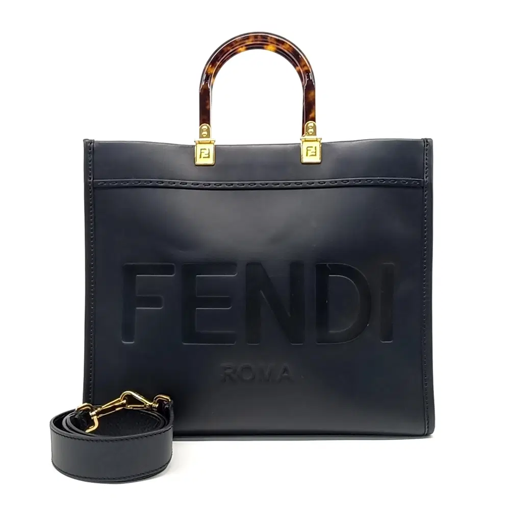 Fendi Sunshine Tote and Shoulder Bag