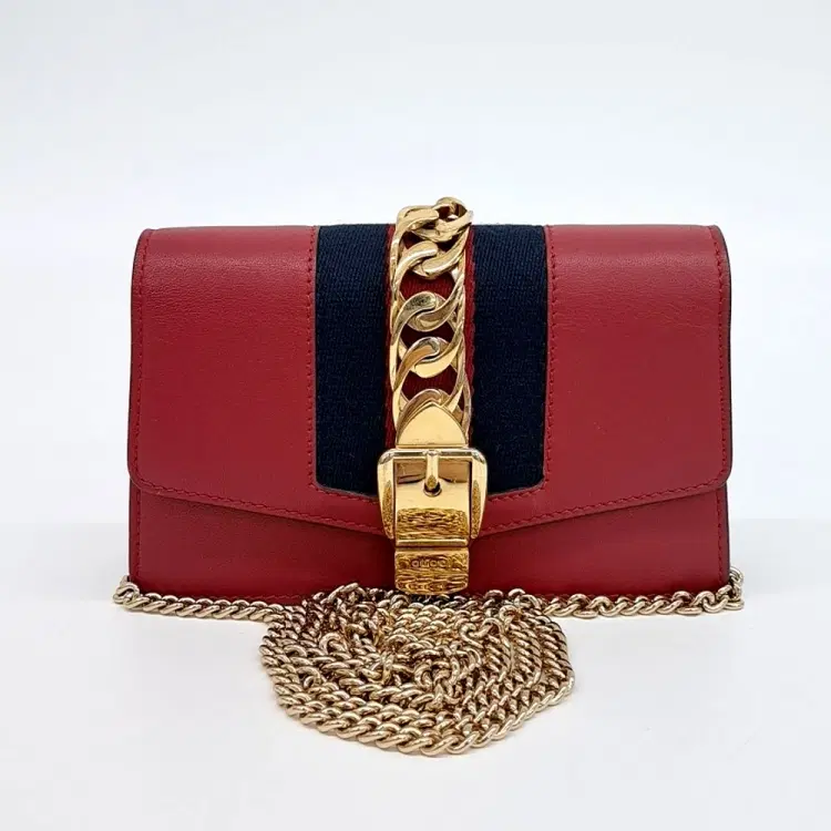 Gucci Sylvie Mini Crossbody Bag (494646)-Hover-Image
