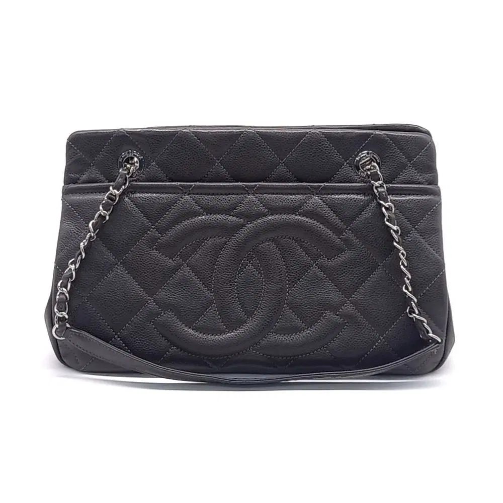Chanel Caviar Timeless CC Shoulder Bag