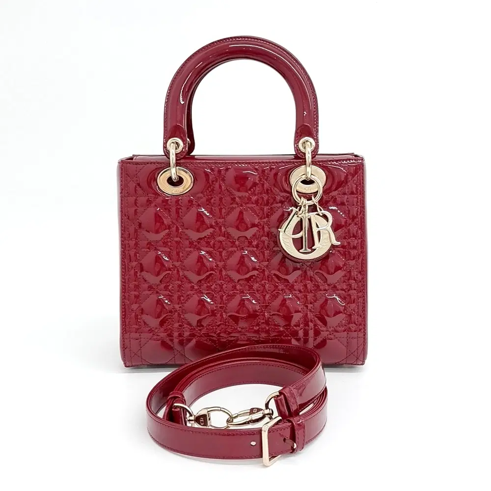 Dior Patent Lady Bag Medium