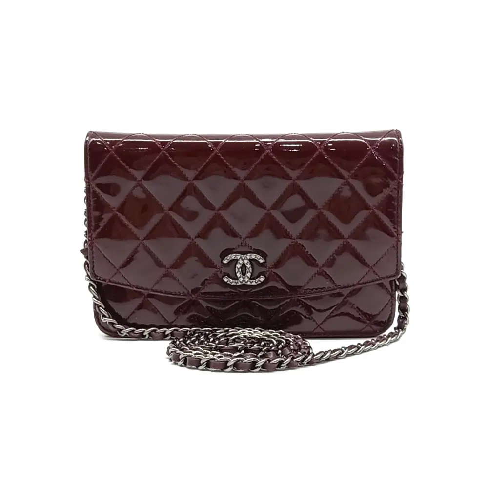 Chanel Patent WOC Cross Bag