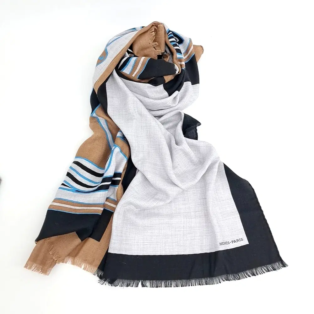 Hermes muffler and shawl