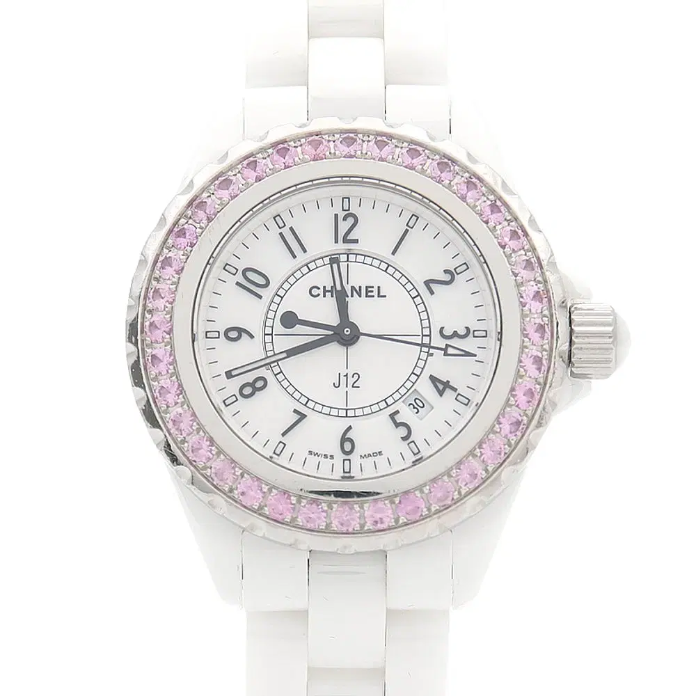 Chanel J12 Colored Gemstone Ceramic Watch