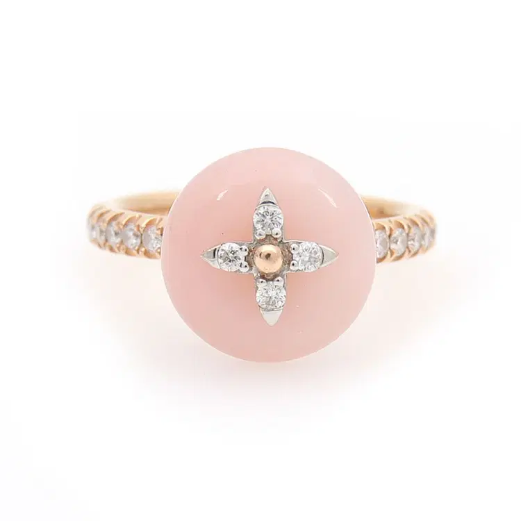 Louis Vuitton Diamond B Blossom Ring-Hover-Image