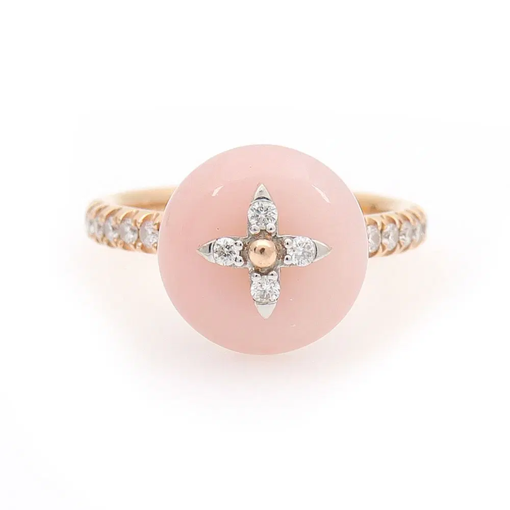 Louis Vuitton Diamond B Blossom Ring