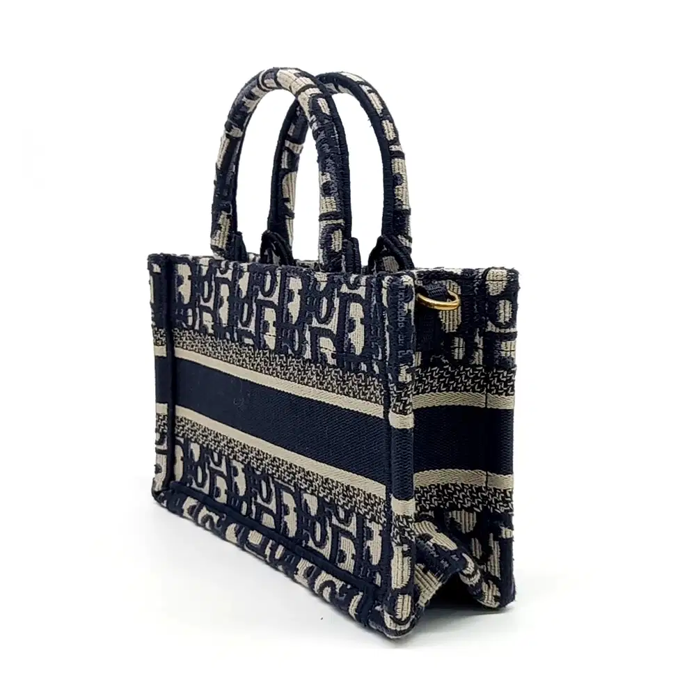 Luxepolis India - Christian Dior Book Tote Mini Shoulder Strap Bag