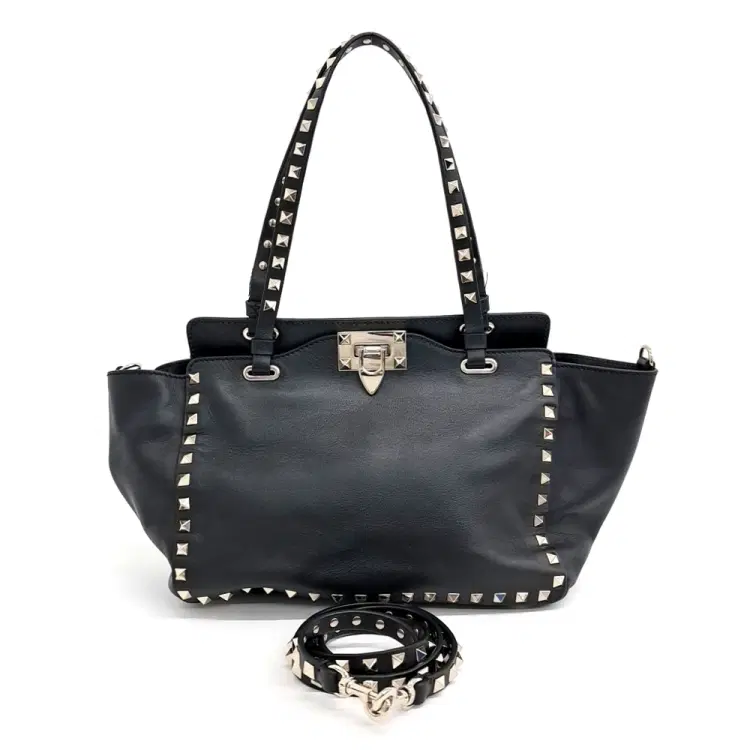 Valentino Rockstud Tote and Shoulder Bag-Hover-Image