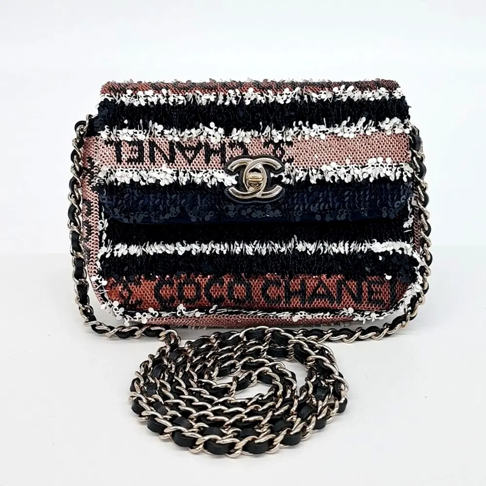 Chanel Sequin Mini Flap Crossbody Bag