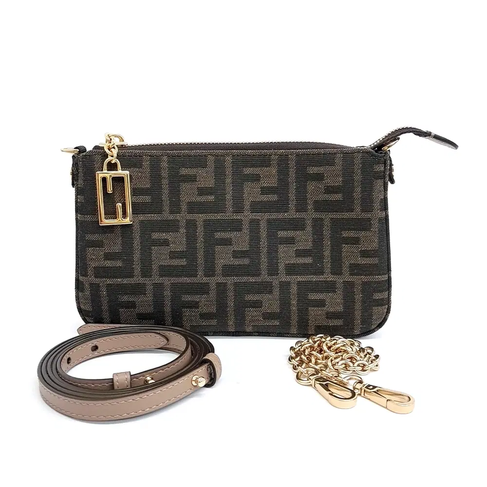 Fendi Baguette Pouch Shoulder Bag (8BS073)