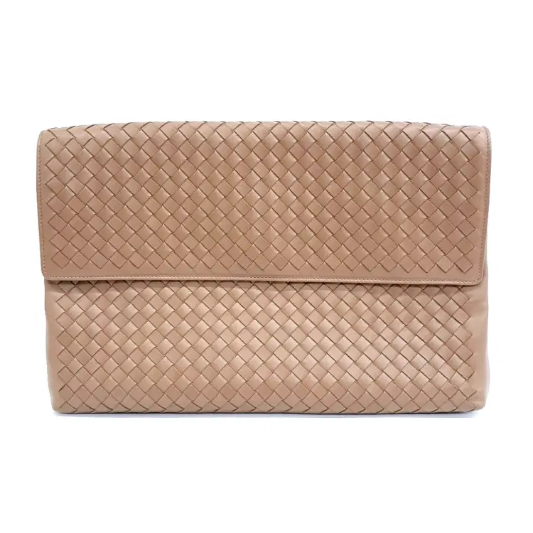 Bottega Veneta Mesh Flap Clutch-Hover-Image