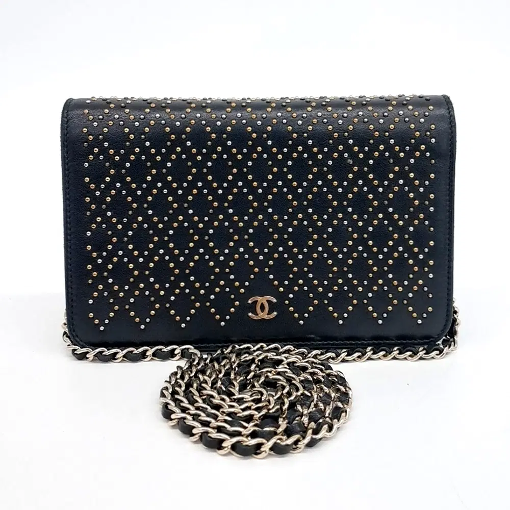 Chanel WOC Stud Mini Crossbody Bag