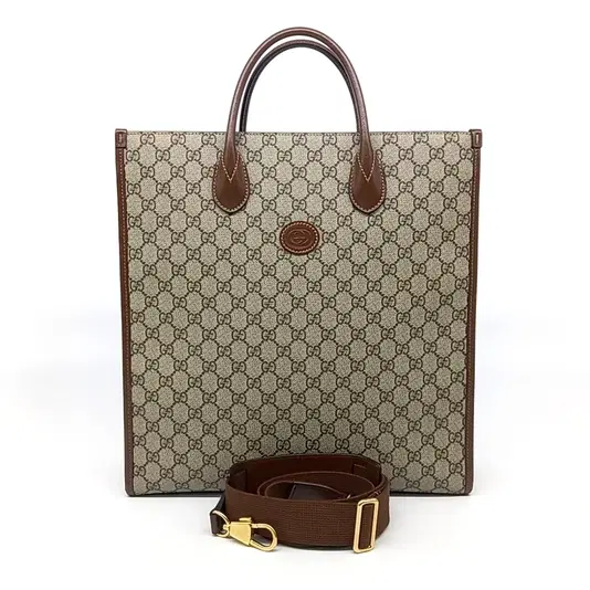Gucci Interlocking G Medium Tote & Shoulder Bag (674155)-Hover-Image