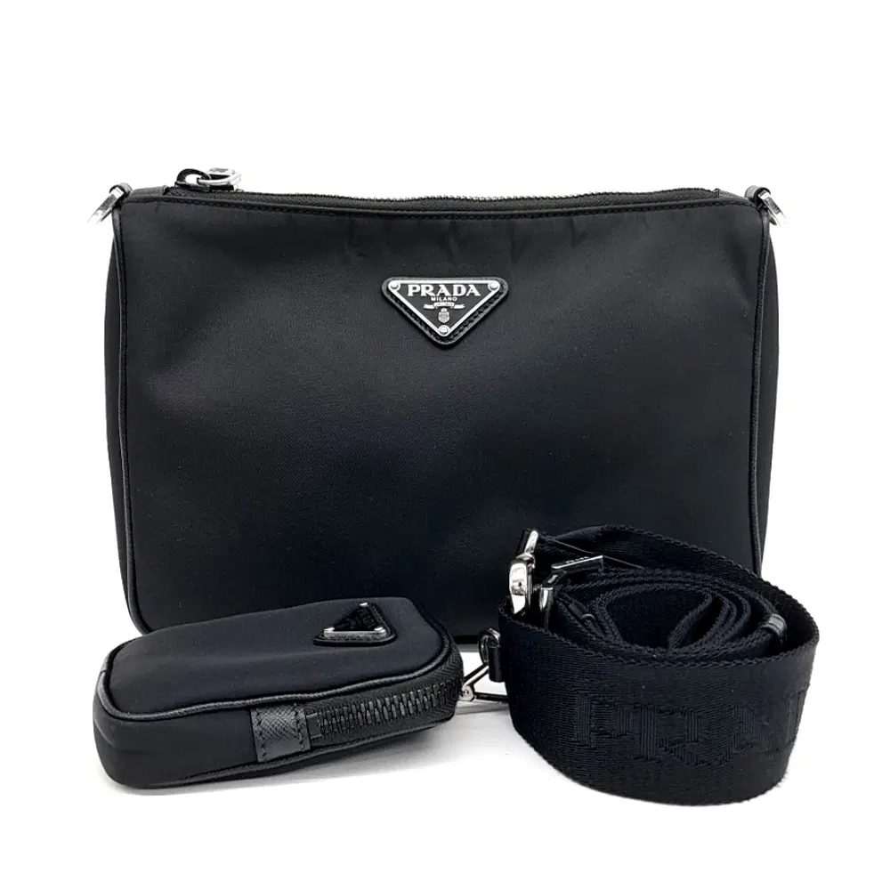Prada fabric crossbody bag