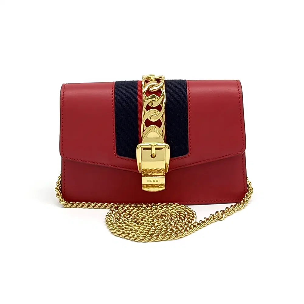 Gucci Sylvie Mini Crossbody Bag (494646)
