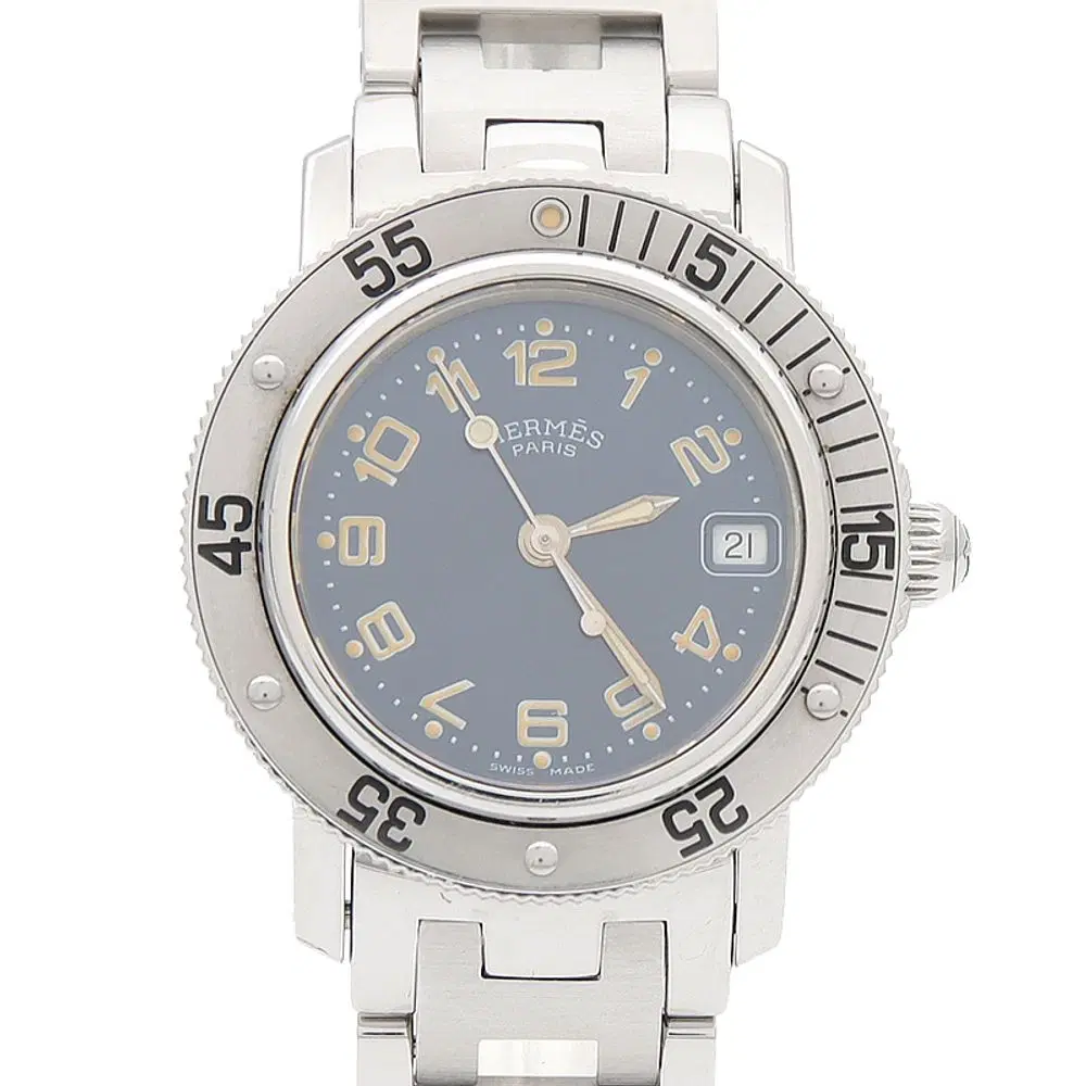Hermès Clipper Steel Watch (Cl5.210)