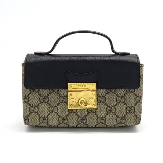 Gucci Supreme Padlock Shoulder Bag (652683)