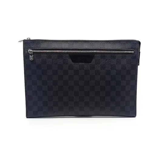 Louis Vuitton Graphite Pochette 24H Clutch N40481