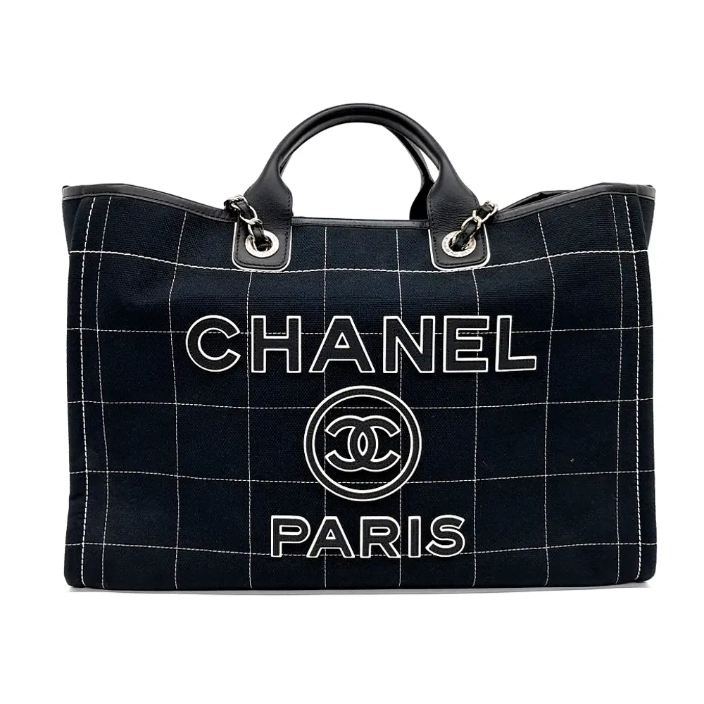 Chanel Deauville tote and shoulder bag