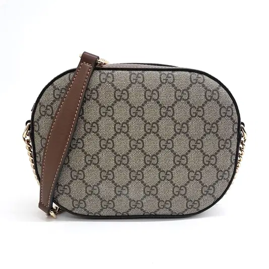 Gucci GG Supreme Mini Chain Crossbody Bag (779784)-Hover-Image