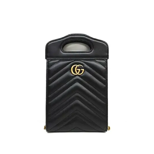 Gucci Marmont Top Handle Crossbody Bag (699756)