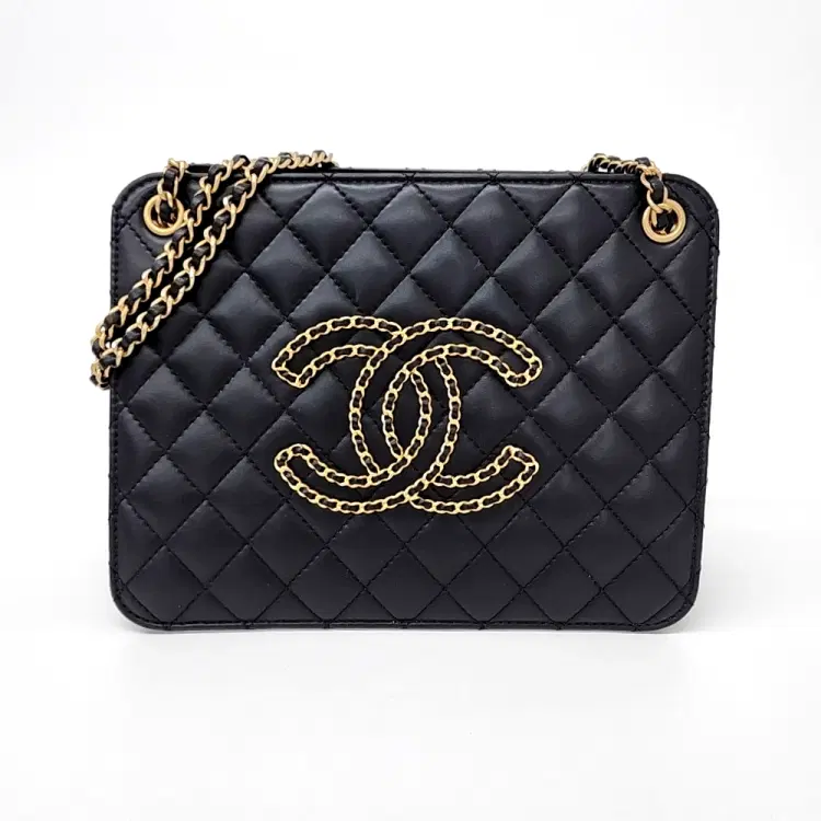 Chanel accordion chain shoulder bag-Hover-Image