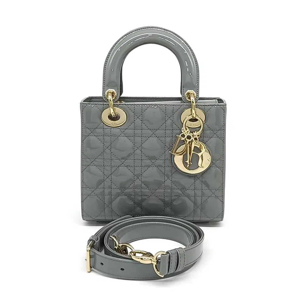 Christian Dior Patent Lady Bag Small M0531OWCB