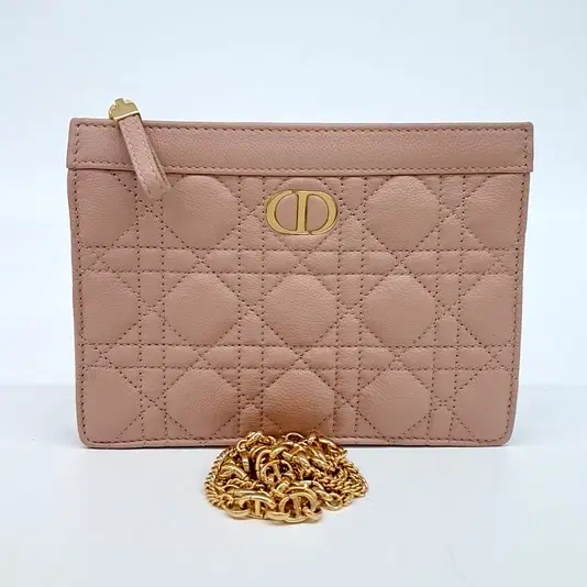 Christian Dior Caro Chain Zip Pouch and Crossbody Bag-Hover-Image