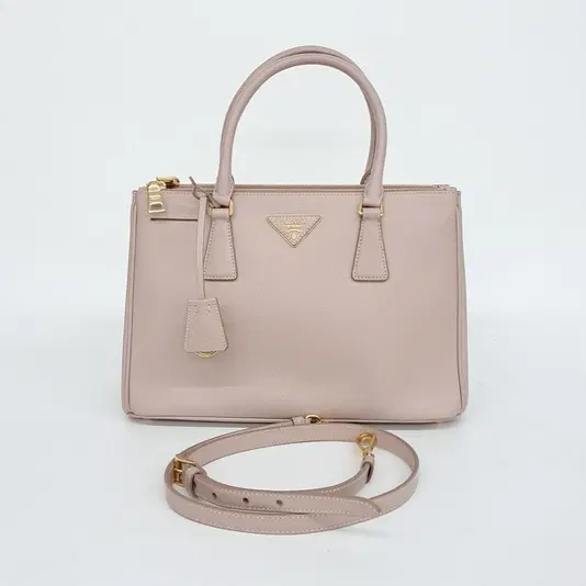 Prada Saffiano Lux Tote and Shoulder Bag