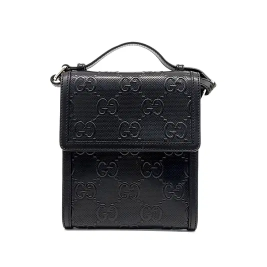 Gucci GG Embossed Messenger Bag (625782)-Hover-Image