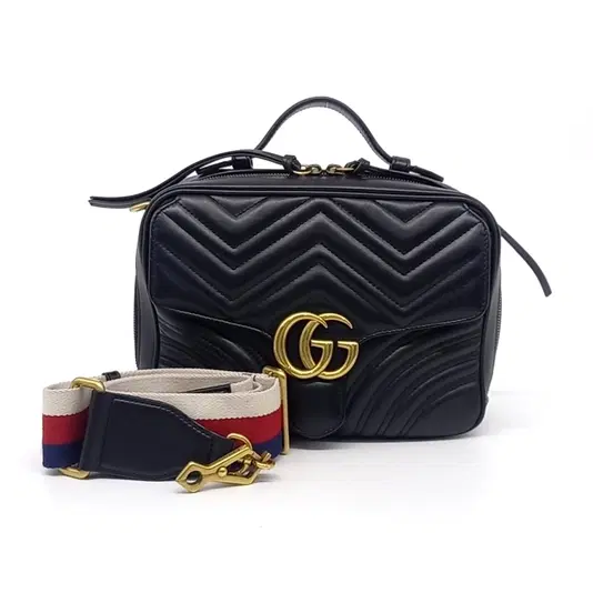 Gucci Marmont Matelassé Tote & Shoulder Bag (498100)-Hover-Image
