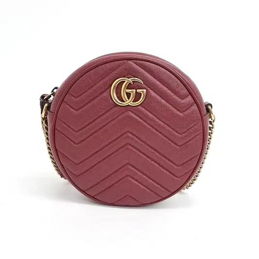 Gucci Marmont Round Shoulder Bag (550154)