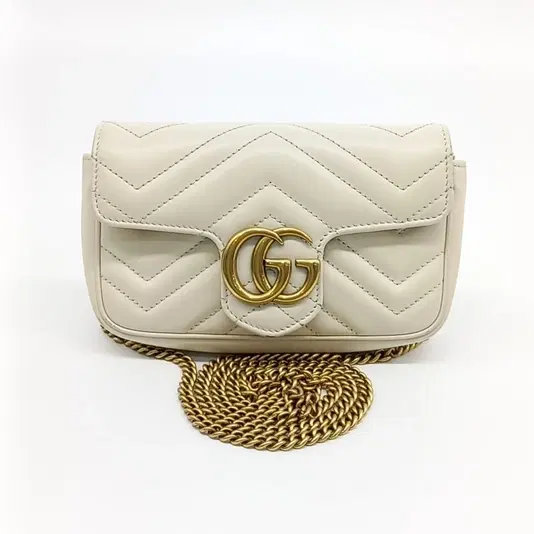 Gucci Matelassé Super Mini Crossbody Bag (476433)-Hover-Image
