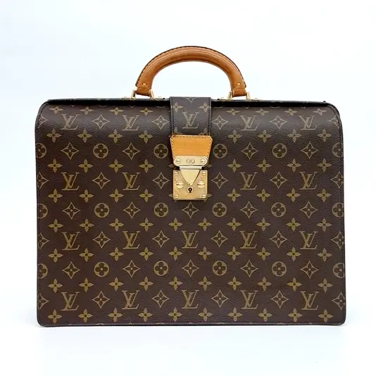 Louis Vuitton Monogram Fermoir Briefcase