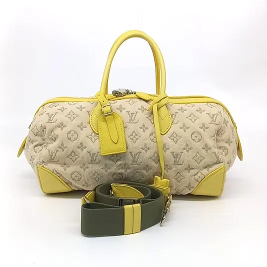 Louis Vuitton Denim Speedy Round