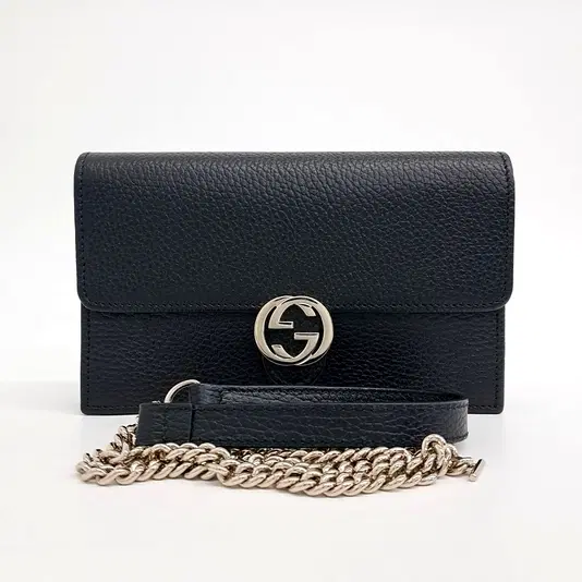 Gucci Interlocking Chain Crossbody Bag (615523)