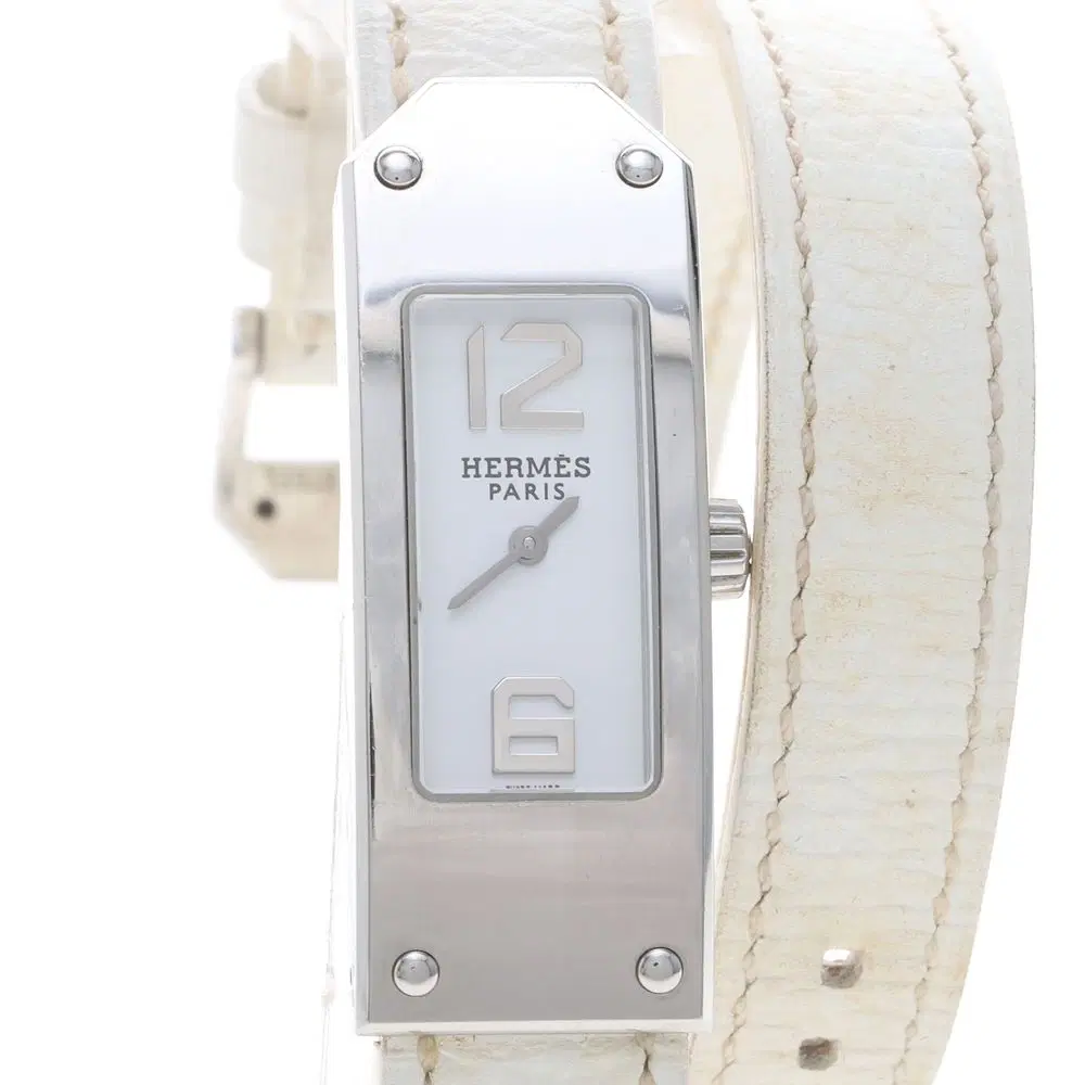 Hermès Kelly Ii Two-Strap Steel Watch (Kt1.210)