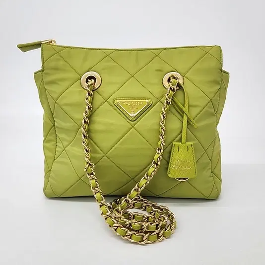Prada Re-Nylon Quilted Chain Bag-Hover-Image