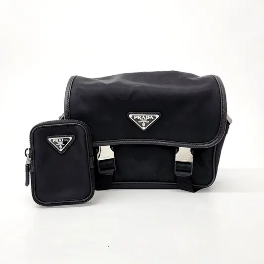 Prada Fabric Tessuto Messenger Bag